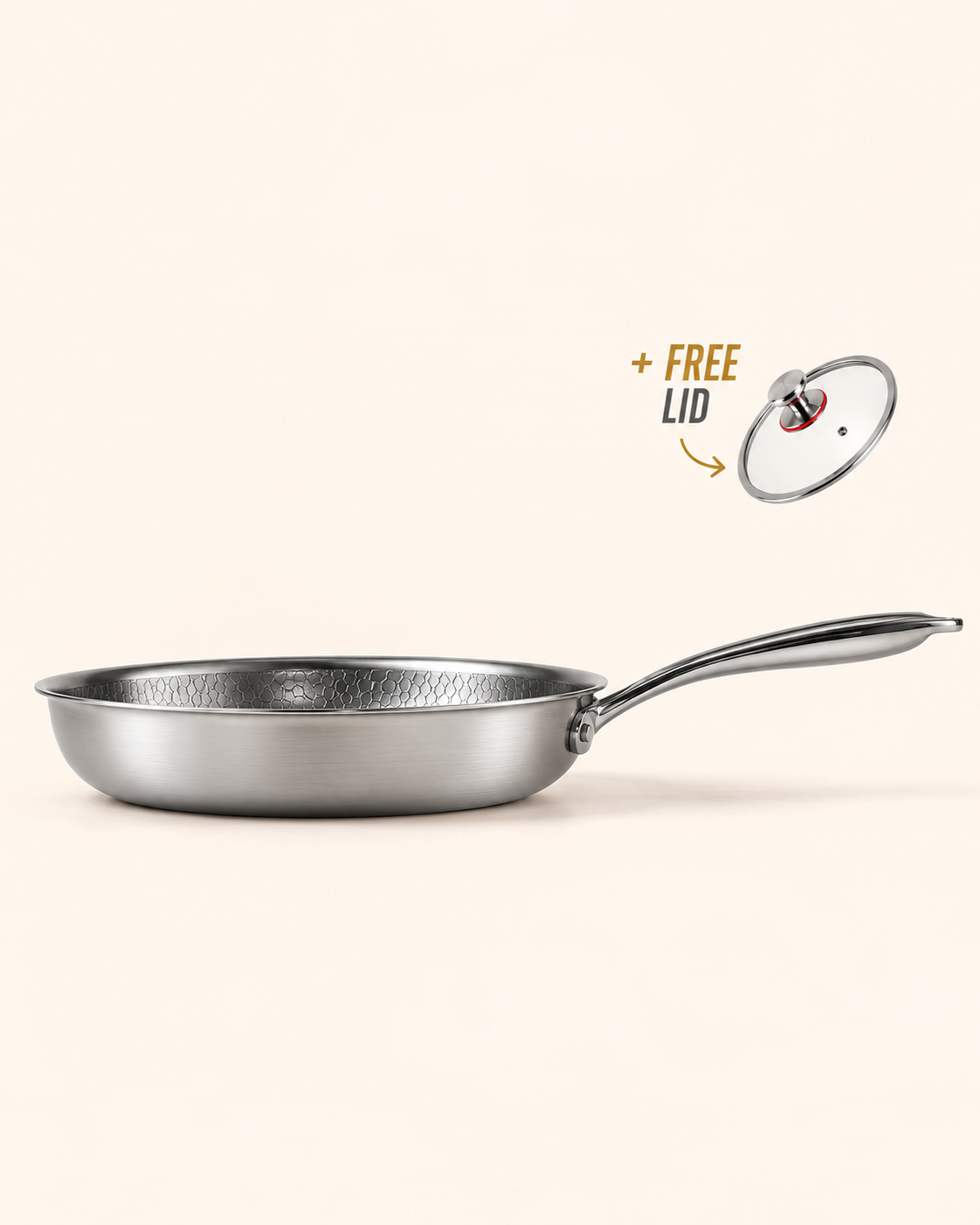 Titanium Skillet Pro + Free Lid Gift