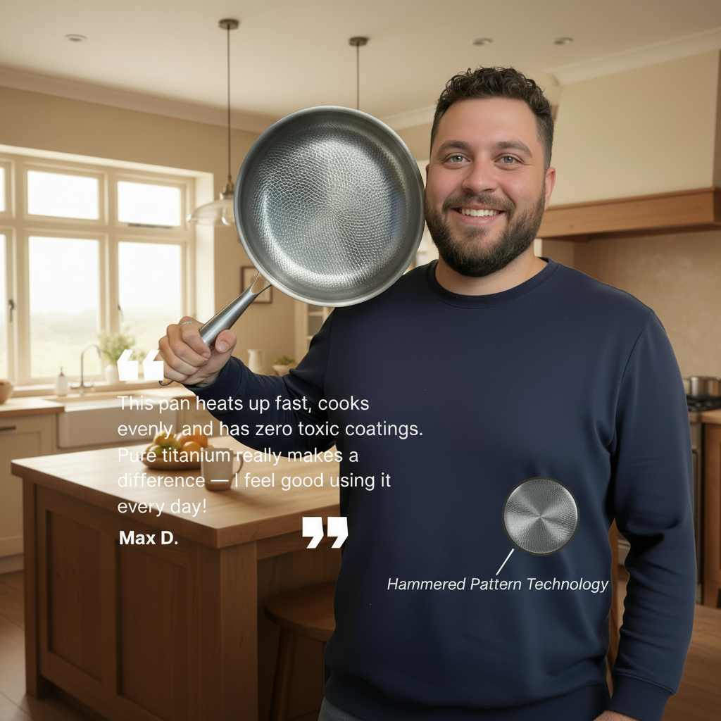 Iron Crown Titanium Two-Handled Sauté Pan