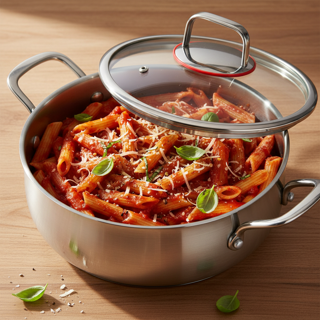 Titanium Deep Casserole Pot Pro